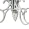 Hello Honey® 7.5" White Decorative Distressed Metal Wall Hook